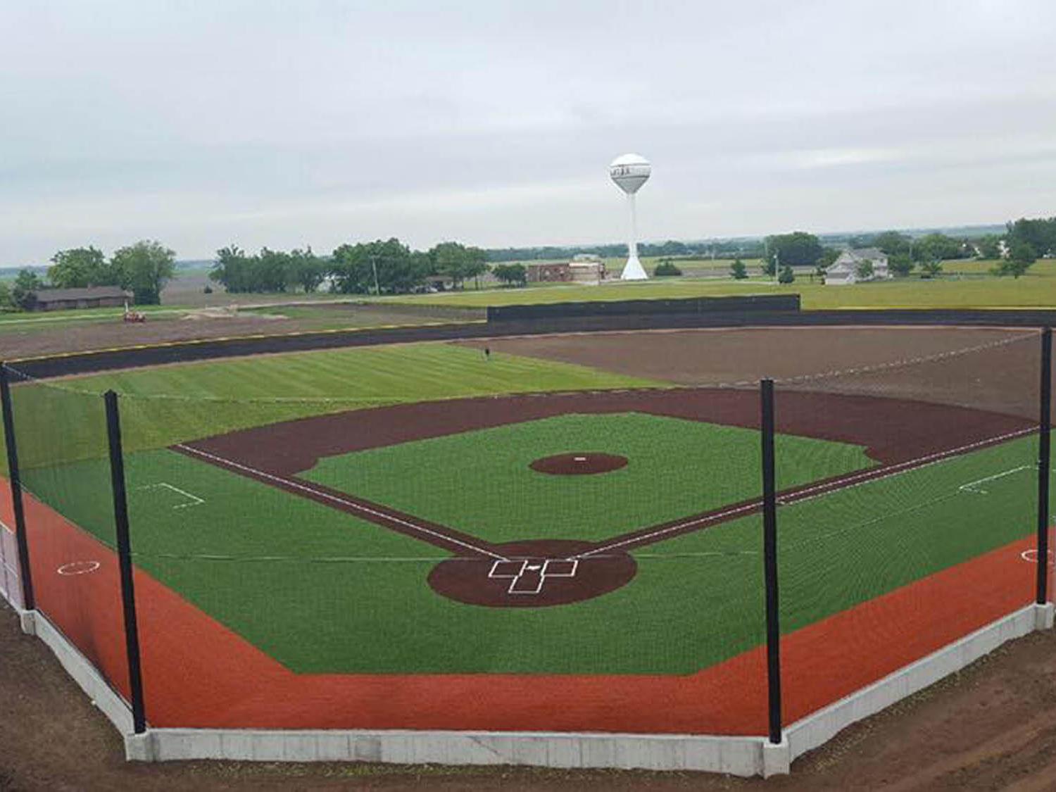 Net Backstop System Sports & Athletic Field Products Unlimited Sports Solutions